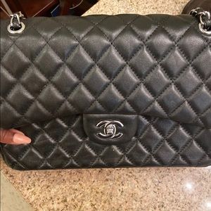 Chanel Caviar Jumbo Crossbody